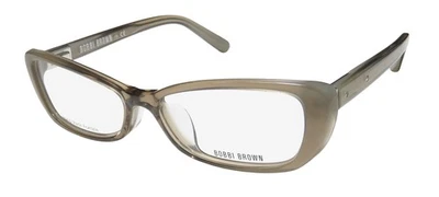 NUEVO MARCO DE GAFAS BOBBI BROWN THE DEVIN BORDE COMPLETO PLÁSTICO GRIS JCU 52-15-135 CAT Foto 1 de 4