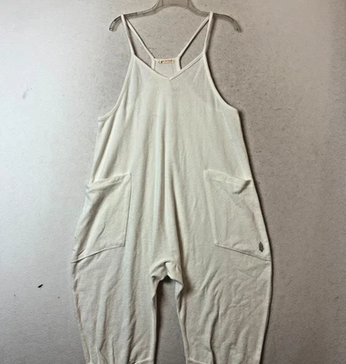 Mono FREE PEOPLE MOVIMIENTO FP Hot Shot Logo UNA pieza TALLA S felpa blanca NUEVO Foto 1 de 4