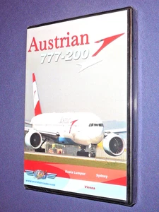 JUST PLANES COCKPIT VIDEO DVD : AUSTRIAN 777-200 new & sealed - Picture 1 of 2