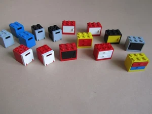 LEGO Schrank und Container - 15 Stück - Kästen Schublade - Picture 1 of 3