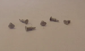 P&D Marsh OO Gauge PW93 Oval head buffers (12) castings require painting - Picture 1 of 1