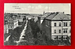 AK DÖBELN 1931 Blick auf die Königstrasse    ( 157972 - Bild 1 von 2