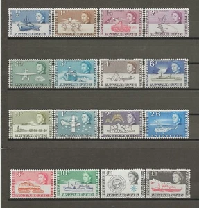 BRITISH ANTARCTIC TERRITORY 1963/69 SG 1/15a MNH - Picture 1 of 2
