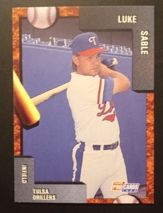1992 Tulsa Drillers Luke Sable #2704