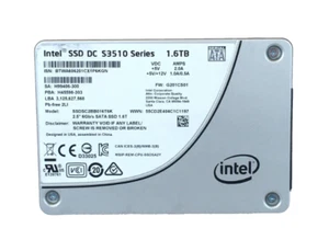 Intel SSD DC S3510 Series SSDSC2BB016T6K 1.6TB 2.5" SATA 6Gb/s Solid State Drive - Picture 1 of 5