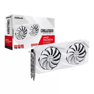 ASRock AMD Radeon RX6600 Challenger D Dual Fan 8GB GDDR6 Gaming Graphics Card - Picture 1 of 5