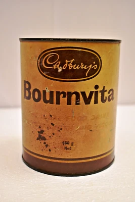 Vintage Cadbury’S Bournvita Boite Peut 450g Bombay Inde Chocolat Boisson Boites - Photo 1/4