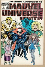 OFFICIAL HANDBOOK OF THE MARVEL UNIVERSE #5 1989 BYRNE/ SILVESTRI/ RYAN..FN