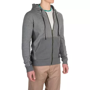 Dolly Varden Bighorn Fishing Hoodie - UPF 50 - Full Zip Light Grey - Size XL NEW - Picture 1 of 2