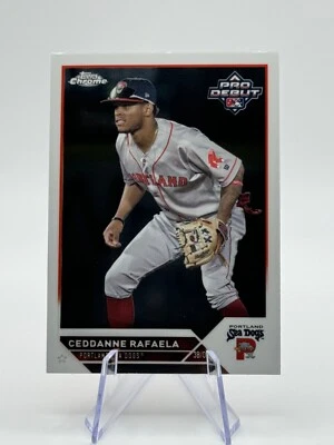 2023 Topps Pro Debut #PDC-160 CEDDANNE RAFAELA | Chrome - Image 1 of 2