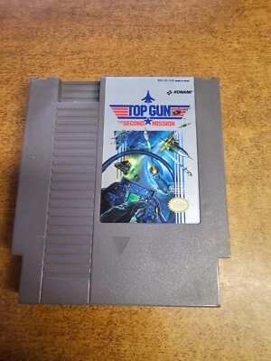 Top Gun: The Second Mission (Nintendo Entertainment System, 1990)(GAME & MANUAL) - Image 1 of 4