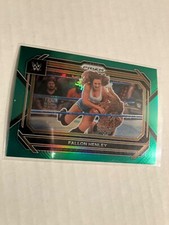 Sexy fallon Henley 2023 green prizm parallel wrestling card see scan