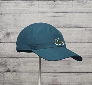 New Lacoste x Novak Djokovic Unisex Green Sport Microfober Cap One Size - Picture 1 of 7