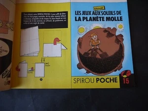 JOURNAL DE SPIROU N°2681 + SUPPLÉMENT SPIROU POCHE N°15 JEU PLANÈTE MOLLE - Picture 1 of 2
