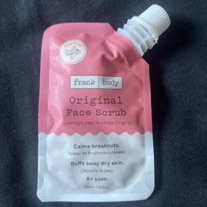 1x~frank body Original Face Scrub~Calms Breakouts~1.18oz ~NWOB - Picture 1 of 3