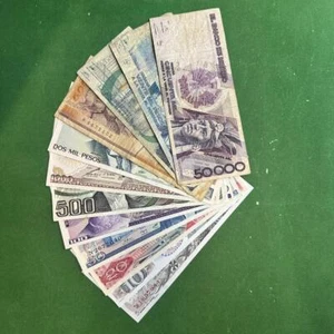 12 Bank notes 5,10,20,50,100,500,1000,2000,5000,10000,20000 & 50000  Pesos - Picture 1 of 2