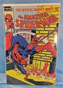 Marvel Comics Official Marvel Index The Amazing Spider-Man #5 Comic Book - Picture 1 of 4