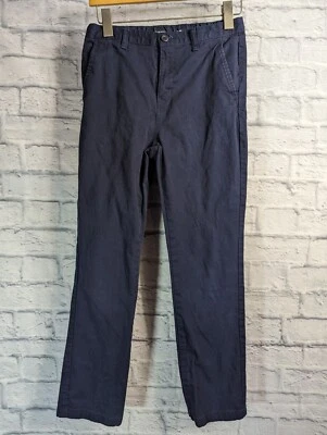 Брюки Old Navy для мальчика темно-синие китайские размер 16 узкие встроенные гибкие - Изображение 1 из 4