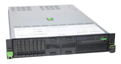 Fujitsu Primergy RX2520 M4 // 1x Xeon Silver 4108, 48 GB, 8x SFF, EP400i, Rails - Bild 1 von 4