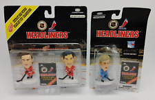 NHL Headliners Action Figures Lot Gretzky  Yzerman  Shanahan  Red Wings  Rangers