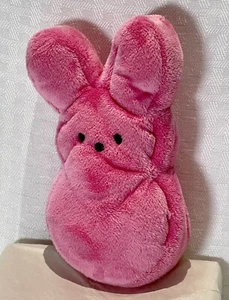 Peeps 6” Pink Easter Bunny Bean Babie Plush Toy Gift Basket Stuffer - Picture 1 of 10