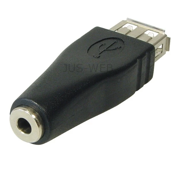 USB Adapter A Buchse - 3,5mm Klinkenbuchse AUDIO Klinke Kupplung - Bild 1 von 1