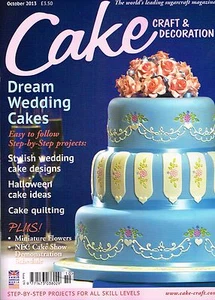 CAKE CRAFT & DECORATION #179 October 2013 Halloween WEDDING Cakes GUILTING @NEW@ - Imagen 1 de 2