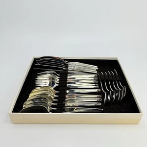 R & B Robbe & Berking Besteck 24 tlg 6 Personen 90er Silber Messer Gabel Löffel - Bild 1 von 10