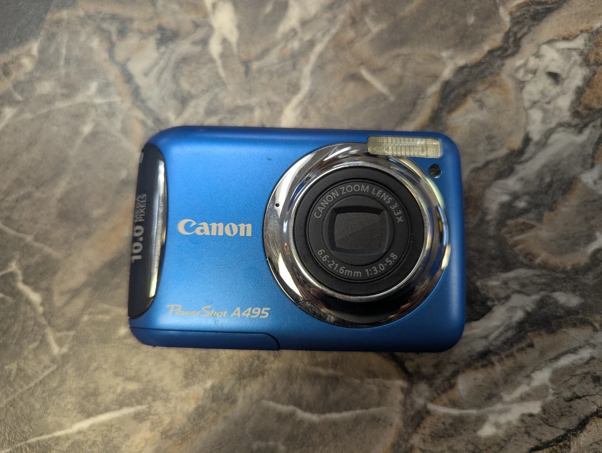 a*a様 O19760 Canon PowerShot A495 A1470 デ Amazon.com : Canon PowerShot A495 10.0 MP Digital Camera with 3.3x