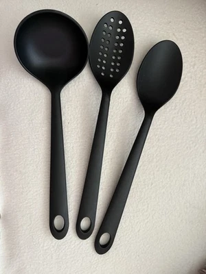  Pampered Chef Set Of 3 serving spoons.  - Image 1 of 2