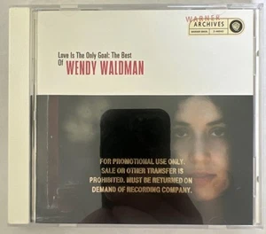 Wendy Waldman - Love Is The Only Goal: The Best Of CD 1996 Unplayed Promo  - Picture 1 of 4
