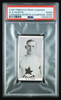 1920 C140 productos de tabaco #0 h.a. Alwyn RC; espalda de golf Wright Ditson PSA 2 MK Foto 1 de 3