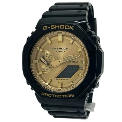 CASIO G-Shock GA-2100 Black Case Size 4.4cm Men's Used Watch #1176326 - Image 1 of 4