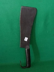 ANTICA MANNAIA ARTIGIANALE SPACCAOSSA DA MACELLO FERRO BATTUTO E FORGIATO. CW82 - Foto 1 di 7