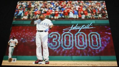 阿德里安·贝尔特签名 11 x 14,德克萨斯游骑兵队、水手队、道奇队、贝克特巴斯 — 第 1/3 张图片