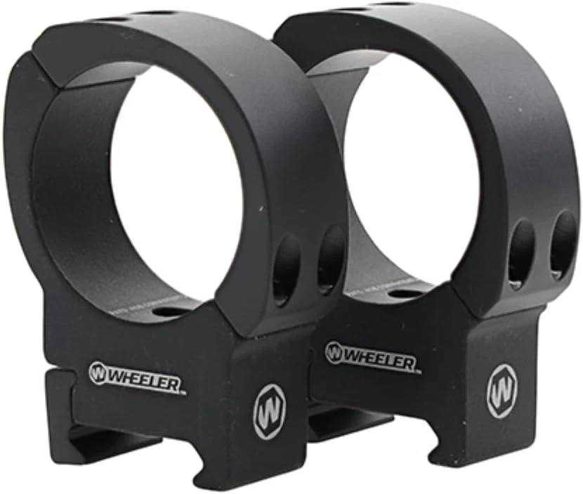 Wheeler Sporter Scope Rings Black 34mm High - Image 1 of 4