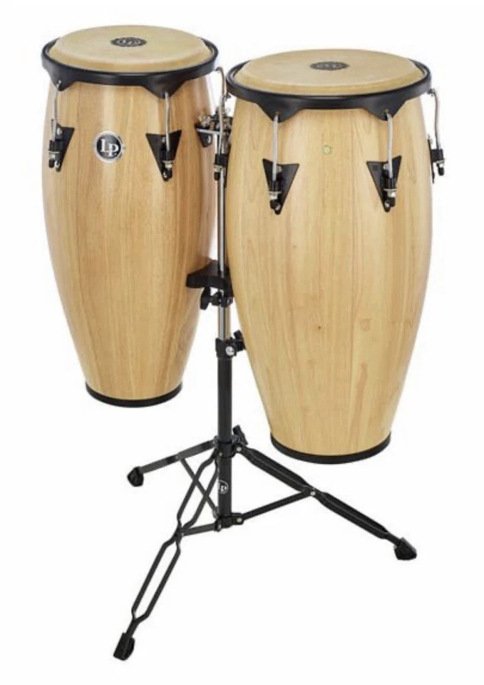 Latin Percussion City Series Conga Set 10” y 11” con Soporte - LP646NY-AW Foto 1 de 1