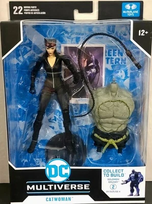 McFarlane Toys DC Multiverse Arkham City Catwoman regular no blanco y negro Foto 1 de 2
