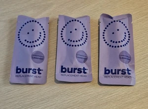 3x Cabezales de Repuesto de Cepillo de Dientes Eléctrico Burst - Lavanda Edición Limitada - Imagen 1 de 1