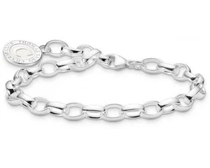 Thomas Sabo Charmista Bracelet With Cold Enamel Silver 17cm - Picture 1 of 4
