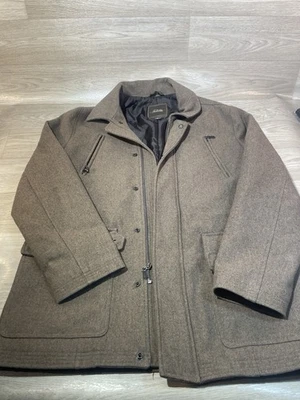 Tasso Elba Azul Gris Ventana 100% Lana Traje Chaqueta Abrigo Deportivo Talla M Foto 1 de 4