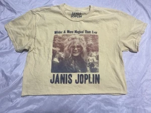 Janis Joplin gelbes bauchfreies Oberteil Größe Small/Medium - Bild 1 von 7