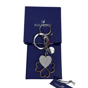 Swarovski Cupido Cuore Foglia Borsa Charm Cristalli Misti - Foto 1 di 9