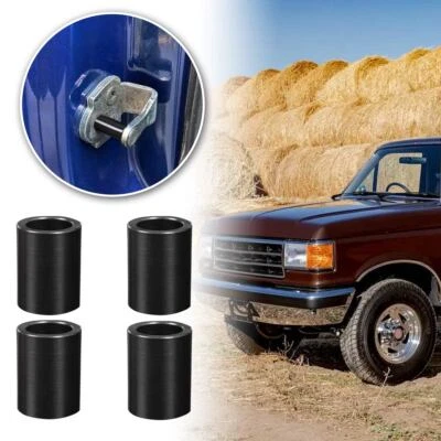4X DOOR LATCH STRIKER BUSHINGS FOR FORD F150 F250 F350 PICKUP VAN 1980-1996 BE - Image 1 of 4