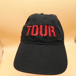 Tour Logo Hat Cap Black One Size Adjustable - Picture 1 of 7