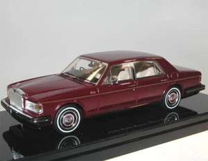 TSM Model 1980 Rolls-Royce Silver Spirit Limousine dark red 1:43 TSM114319 - Bild 1 von 3