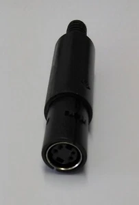 Connettore S-VHS femmina presa SVHS spina in linea terminali a saldatura cablati 4 pin - Foto 1 di 3