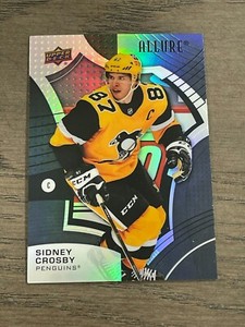 2021-22 Upper Deck Allure Black Rainbow Sidney Crosby #4 Pittsburgh Penguins
