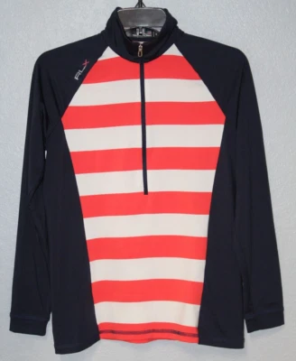 RLX Ralph Lauren Golf Women SMALL 1/4 Zip L/S Stretch Pullover Top Jacket - Изображение 1 из 4