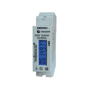 Velleman EMDIN01 Energy Meter DIN Rail Class 1/2 IEC Compliant - Picture 1 of 1